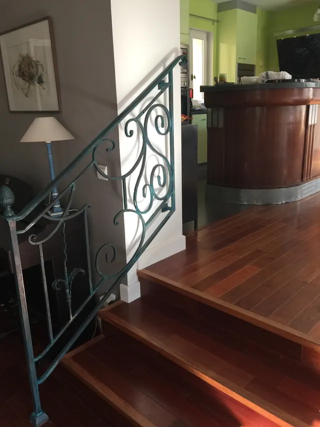 Rampe d'escalier de style XVIIIe, rue du Hâ à Bordeaux